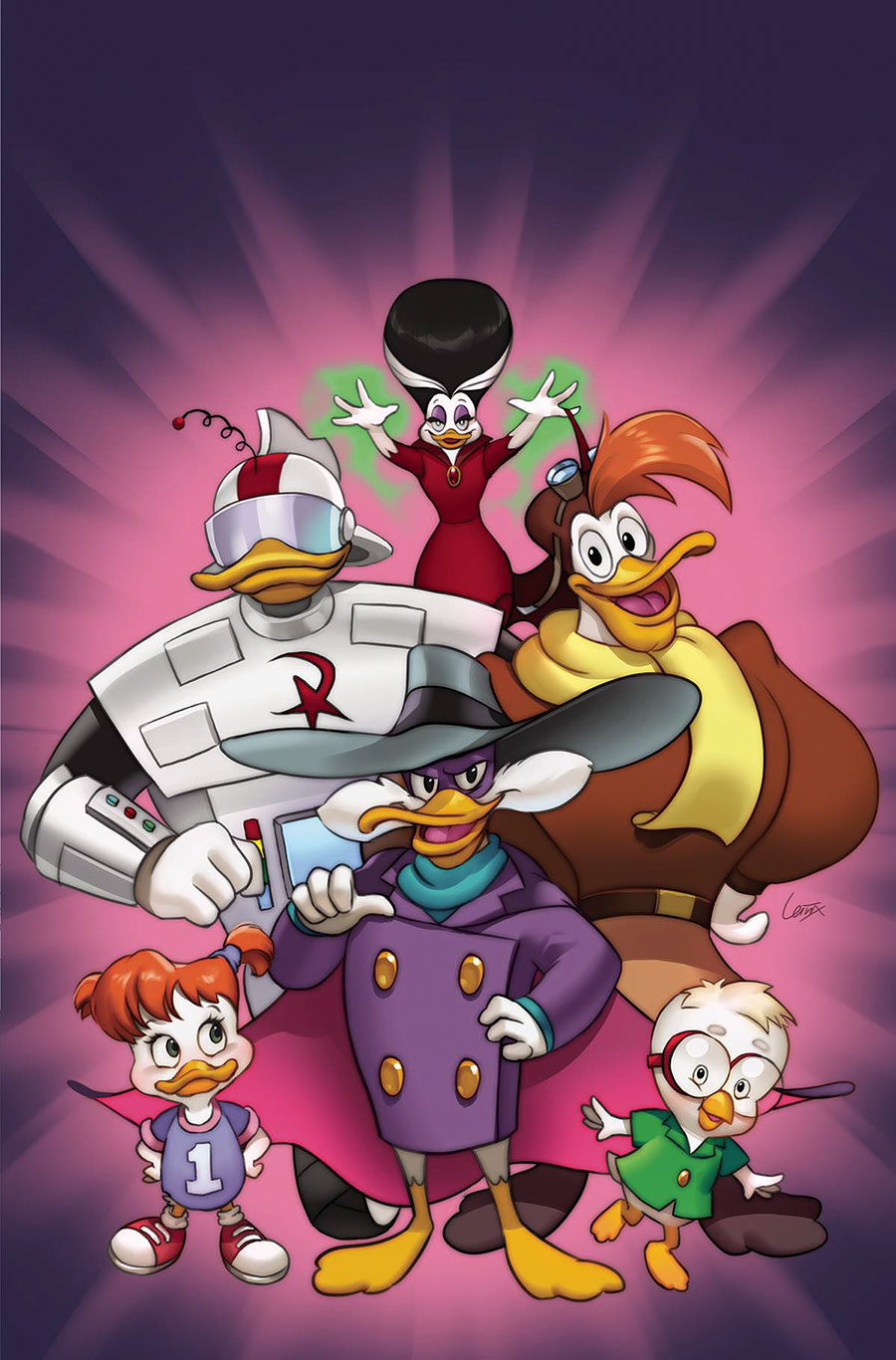 Darkwing Duck Vol 3 #10 Cover M Limited Edition Lesley Leirix Li Virgin Cover