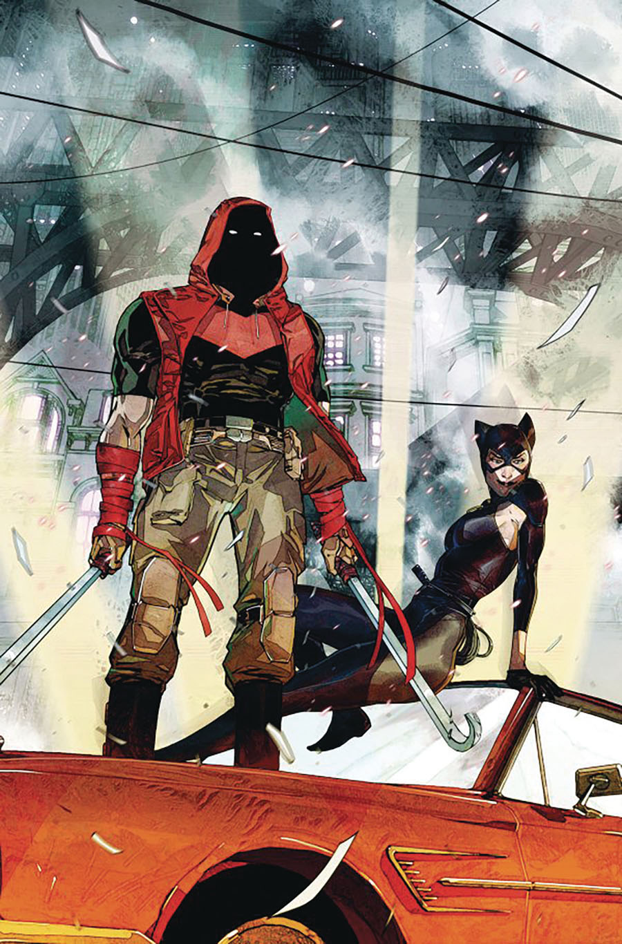 Batman Catwoman The Gotham War Red Hood #1 Cover D DF Signed By Matthew Rosenberg