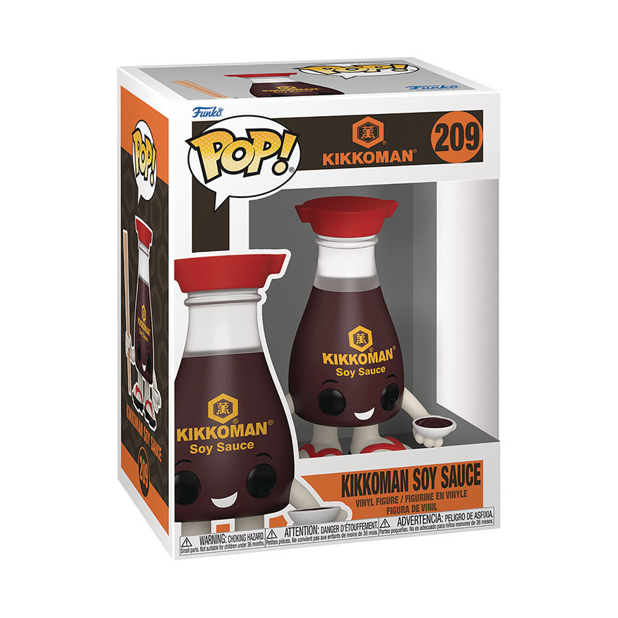 POP Foodies Kikkoman Soy Sauce Vinyl Figure