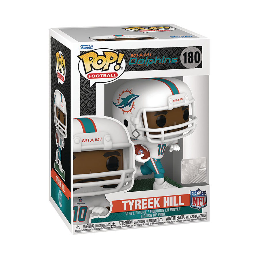 POP NFL Dolphins Tyreek Hill Vinyl Figure