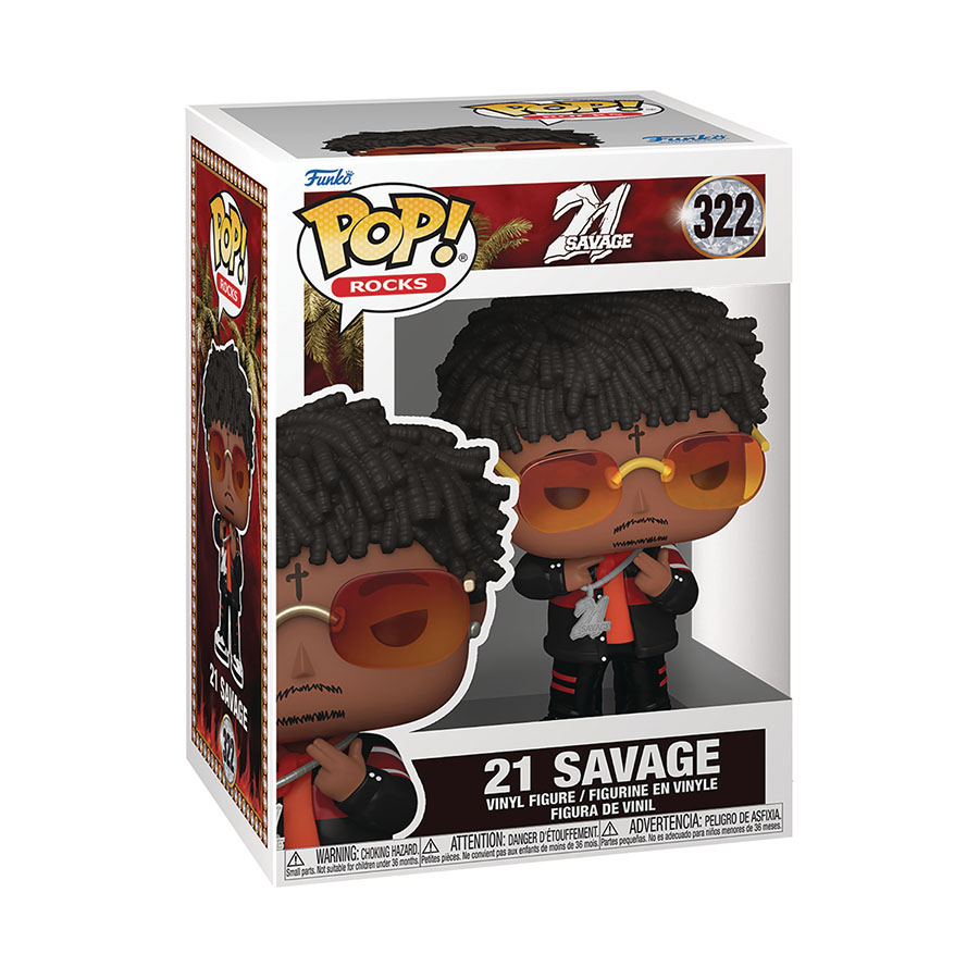 POP Rocks 21 Savage Vinyl Figure