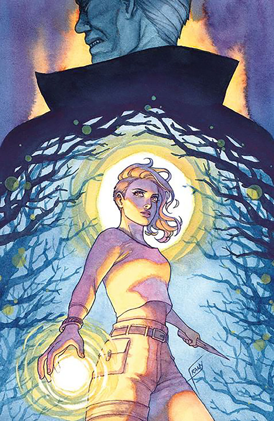 Buffy The Last Vampire Slayer Vol 2 #3 Cover D Incentive Frany Virgin Variant Cover