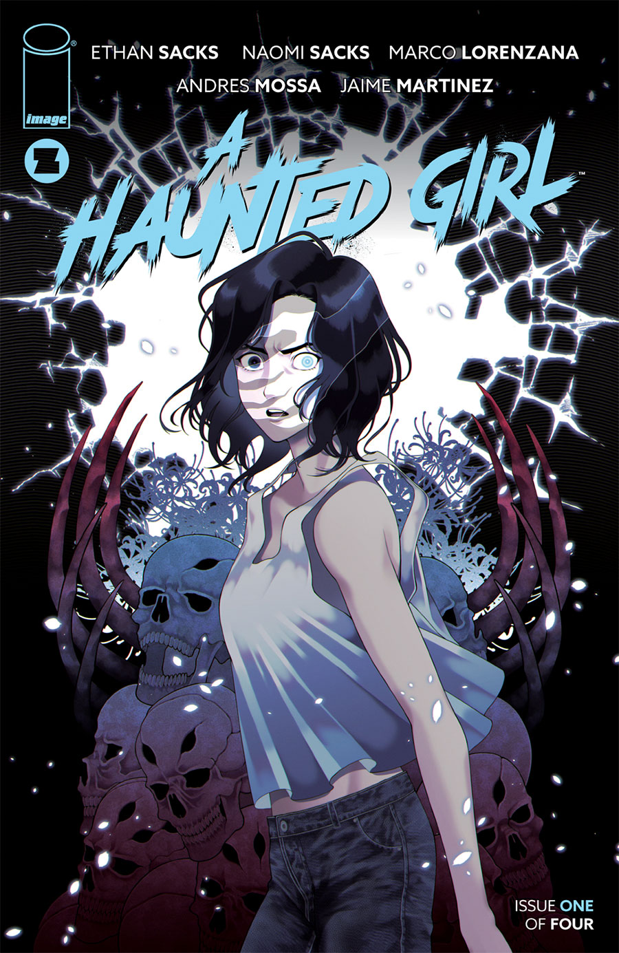 A Haunted Girl #1 Cover C Incentive Ryusei Yamada Variant Cover