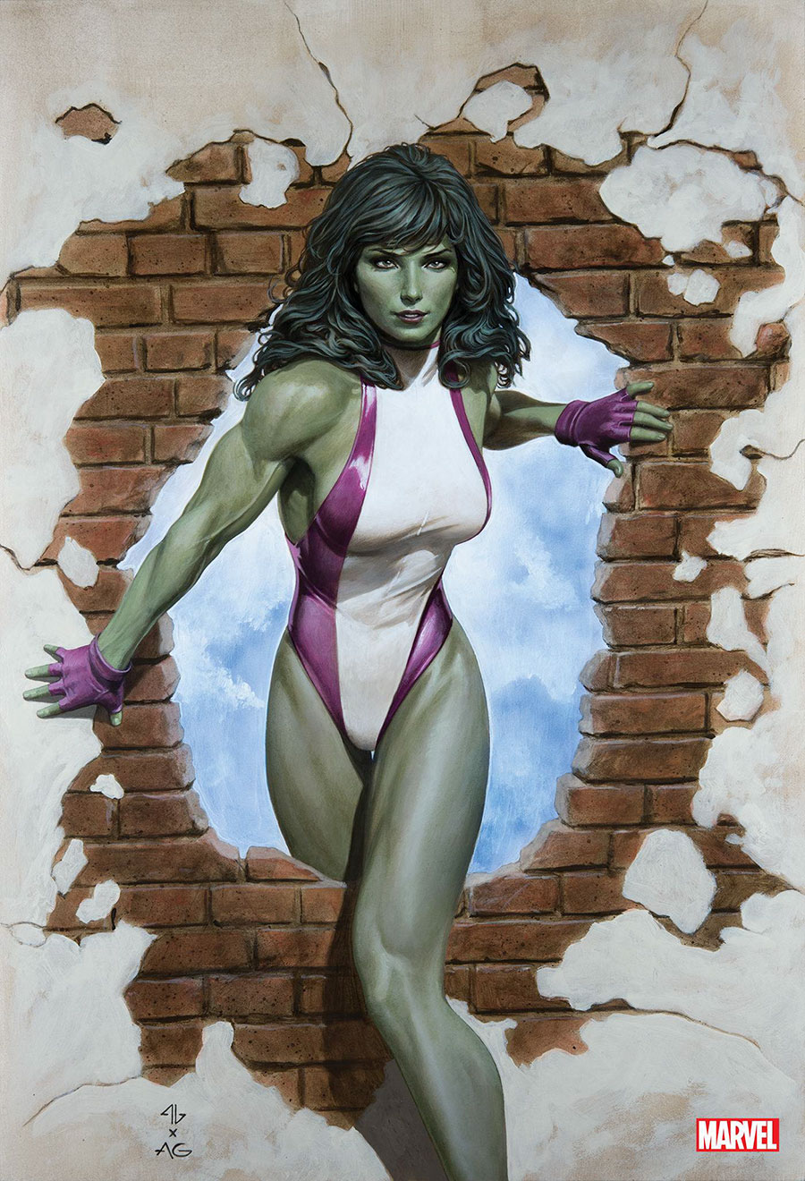 Sensational She-Hulk Vol 2 #1 Cover K Incentive Adi Granov Homage Virgin Cover