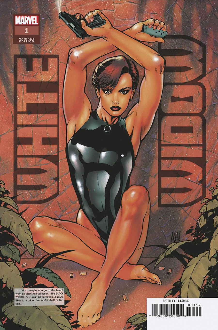 White Widow #1 Cover F Incentive Adam Hughes Hidden Gem Variant Cover