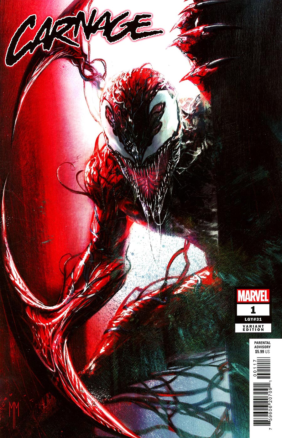 Carnage Vol 4 #1 Cover F Incentive Marco Mastrazzo Variant Cover