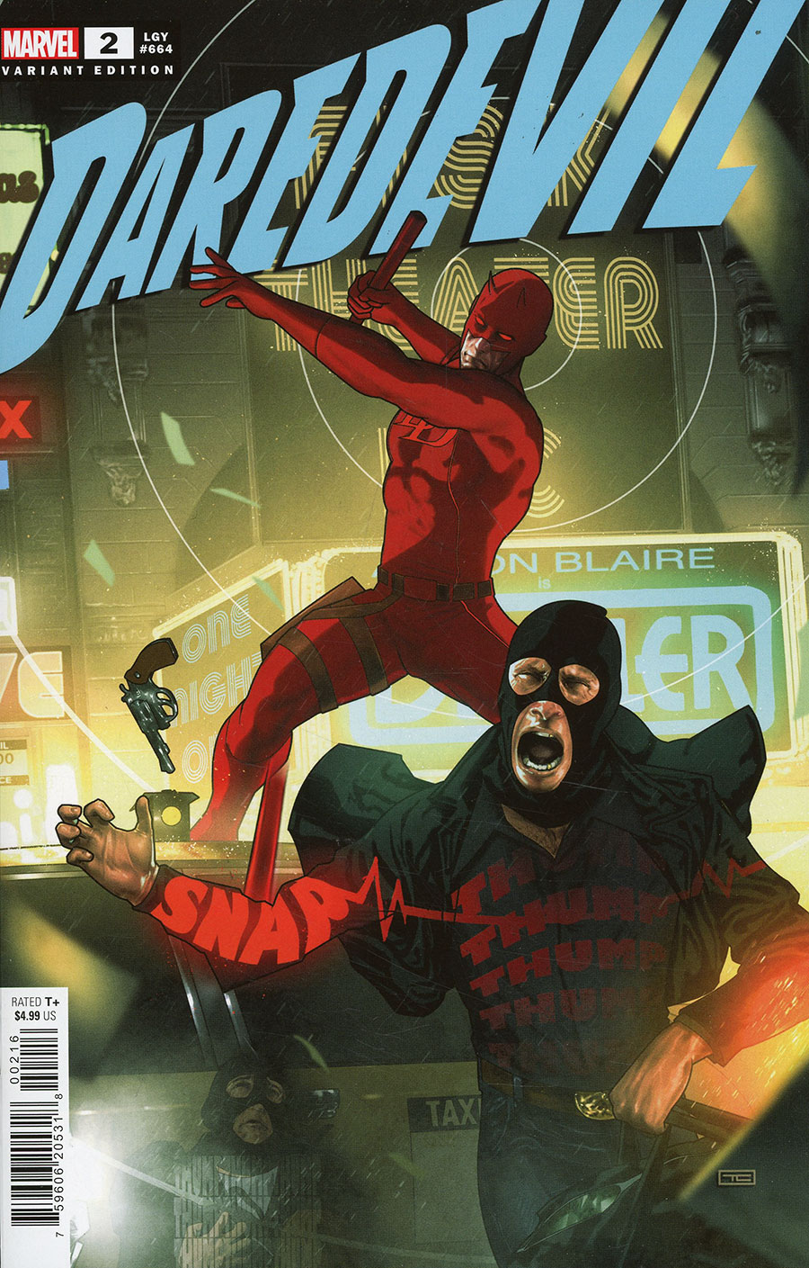 Daredevil Vol 8 #2 Cover D Incentive Taurin Clarke Variant Cover