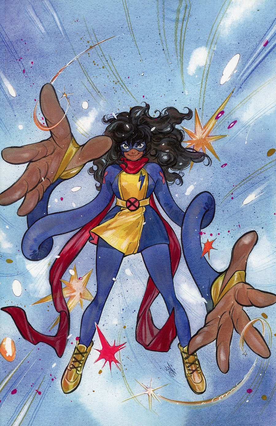 Ms Marvel The New Mutant #3 Cover E Incentive Peach Momoko Virgin Cover