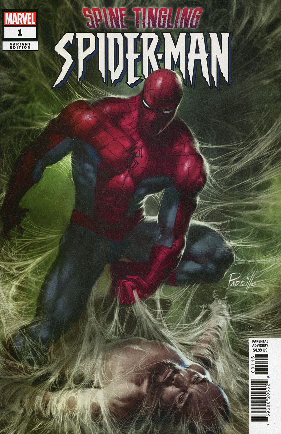 Spine-Tingling Spider-Man #1 Cover D Incentive Lucio Parrillo Variant Cover