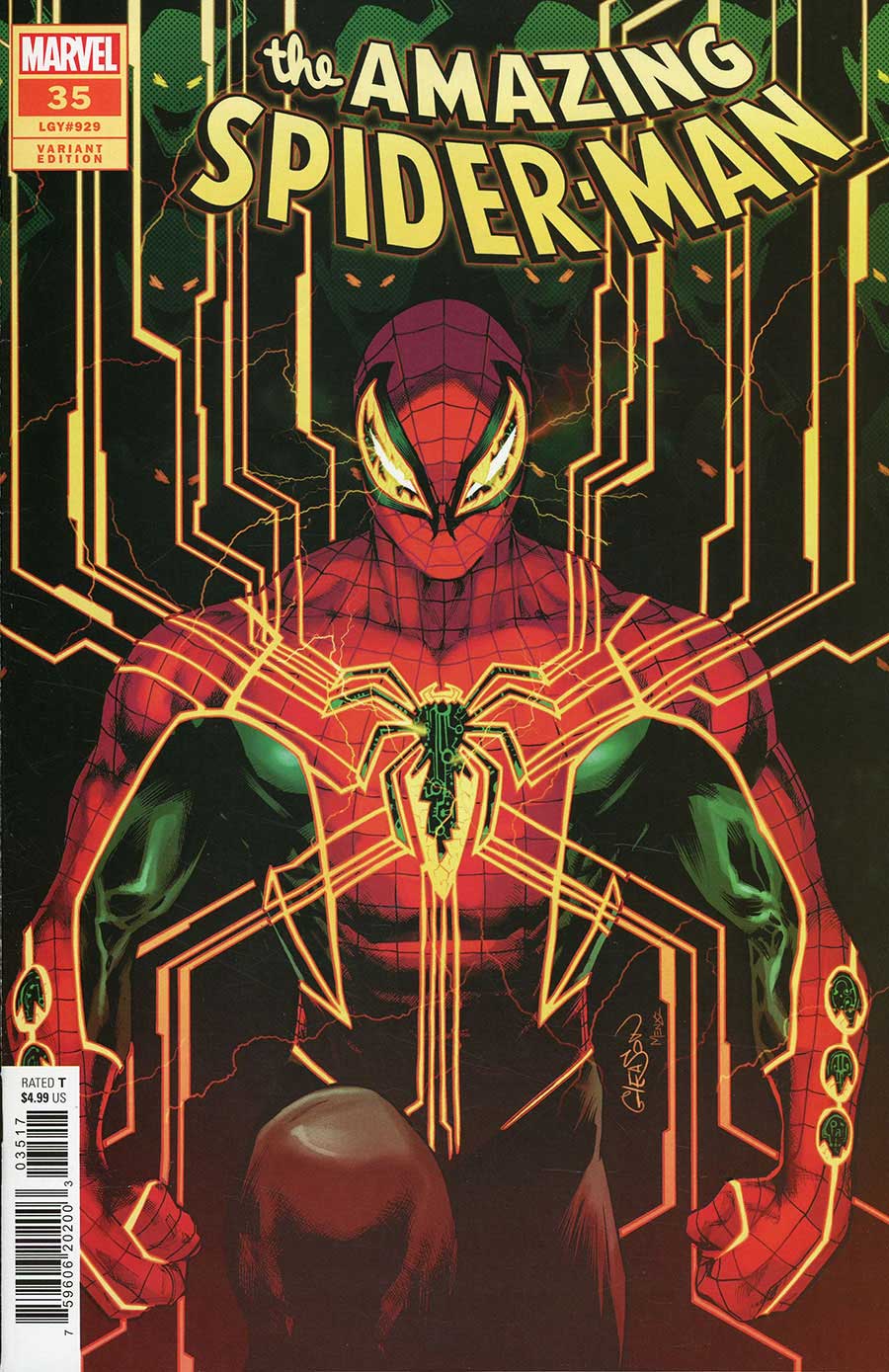 Amazing Spider-Man Vol 6 #35 Cover E Incentive Patrick Gleason Variant Cover