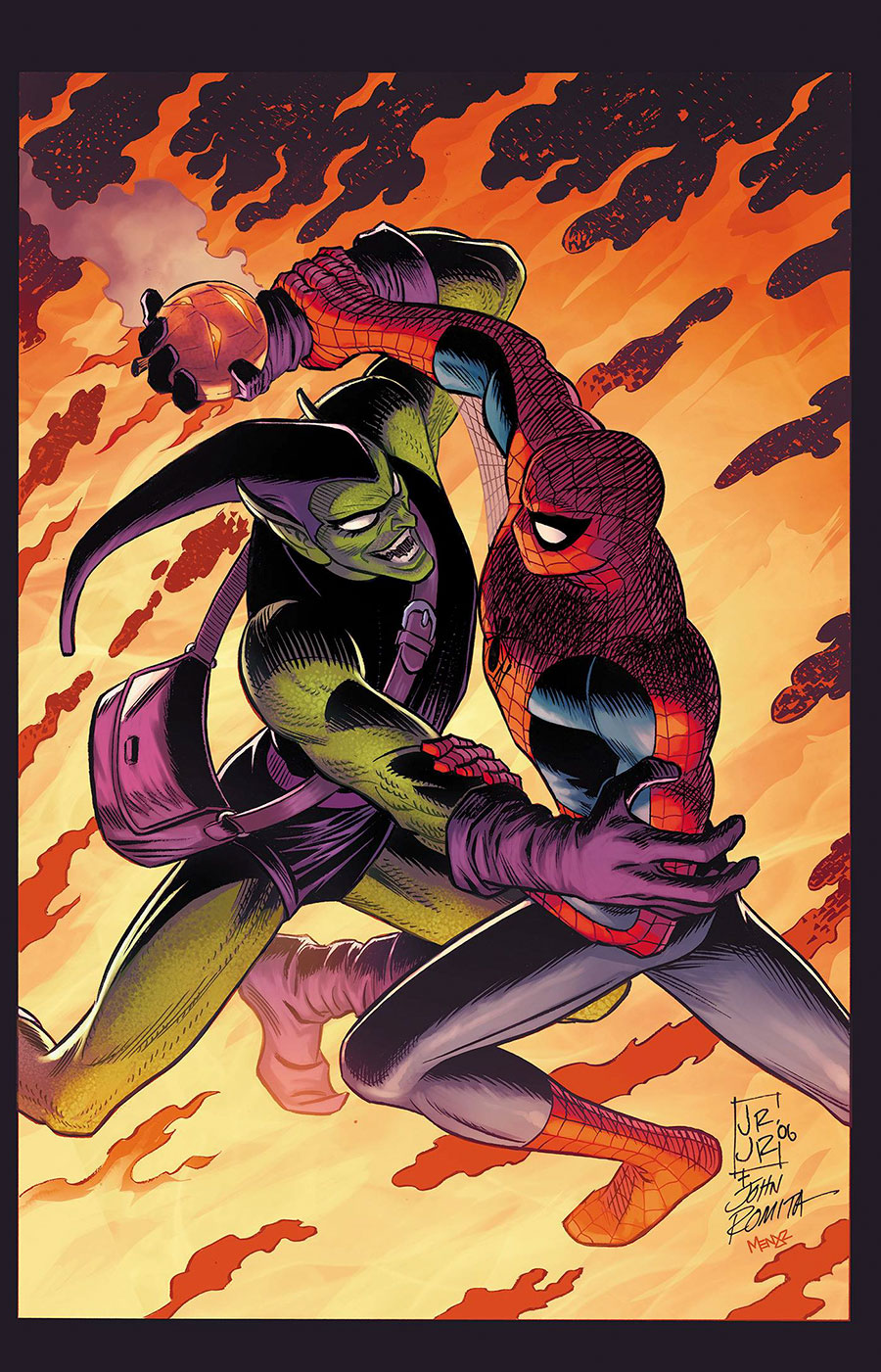 Amazing Spider-Man Vol 6 #36 Cover E Incentive John Romita Jr & John Romita Sr Virgin Cover