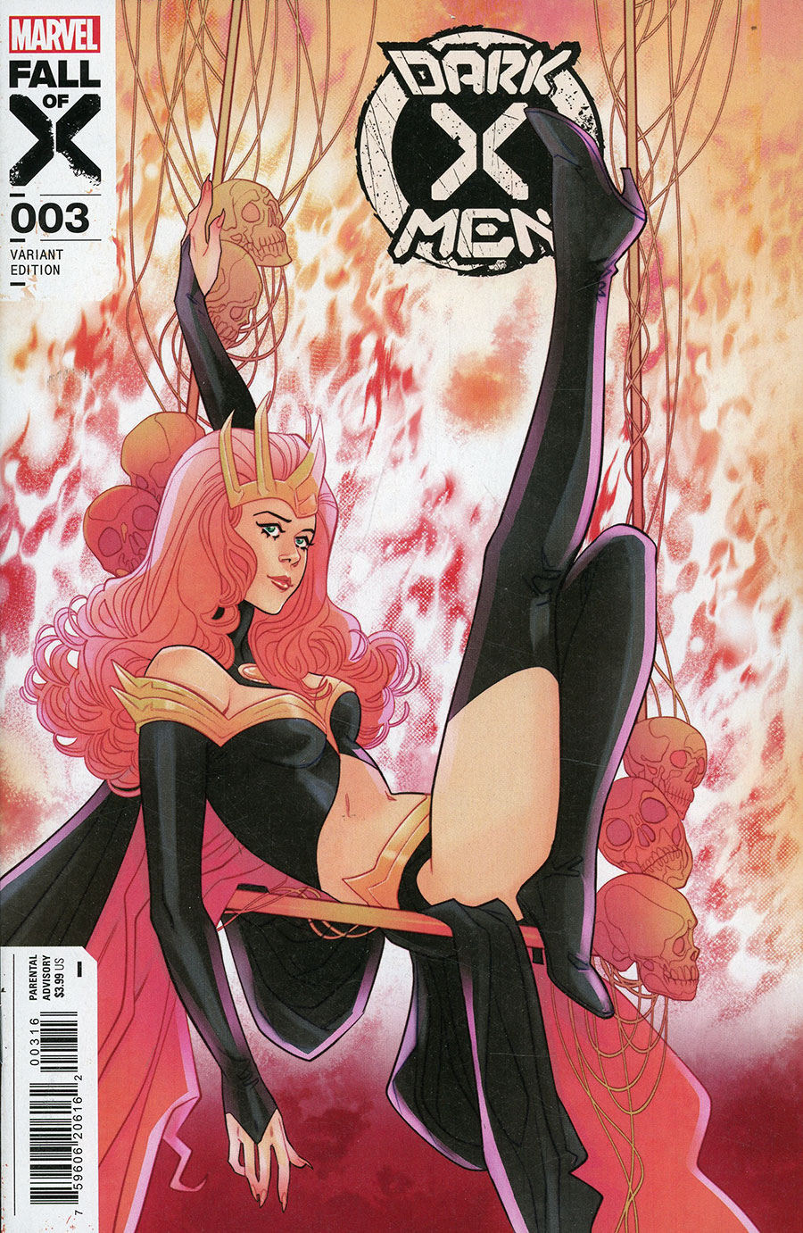 Dark X-Men Vol 2 #3 Cover D Incentive Marguerite Sauvage Variant Cover (Fall Of X Tie-In)