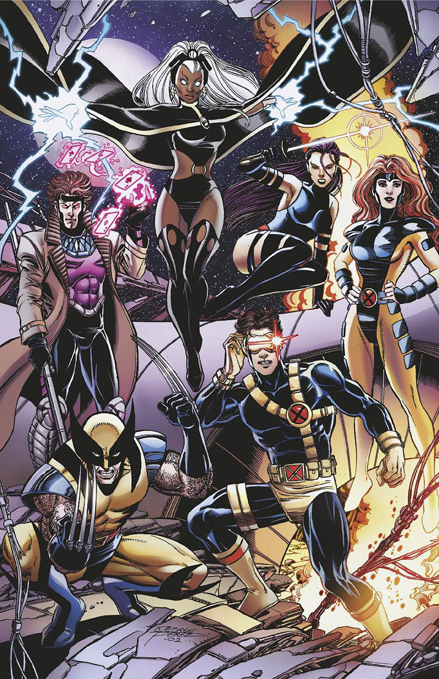 X-Men Vol 6 #27 Cover H Incentive George Perez Virgin Cover (Fall Of X Tie-In)