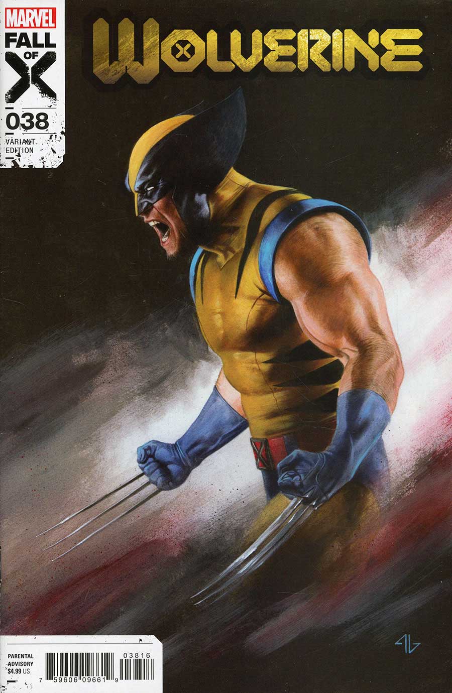 Wolverine Vol 7 #38 Cover D Incentive Adi Granov Variant Cover (Fall Of X Tie-In)