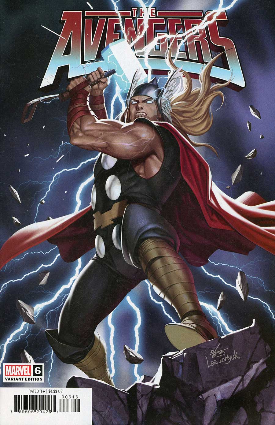 Avengers Vol 8 #6 Cover G Incentive Inhyuk Lee Variant Cover