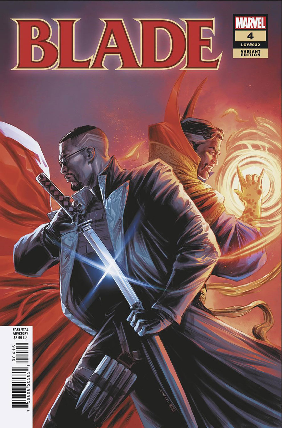 Blade Vol 4 #4 Cover D Incentive Carmen Carnero Variant Cover