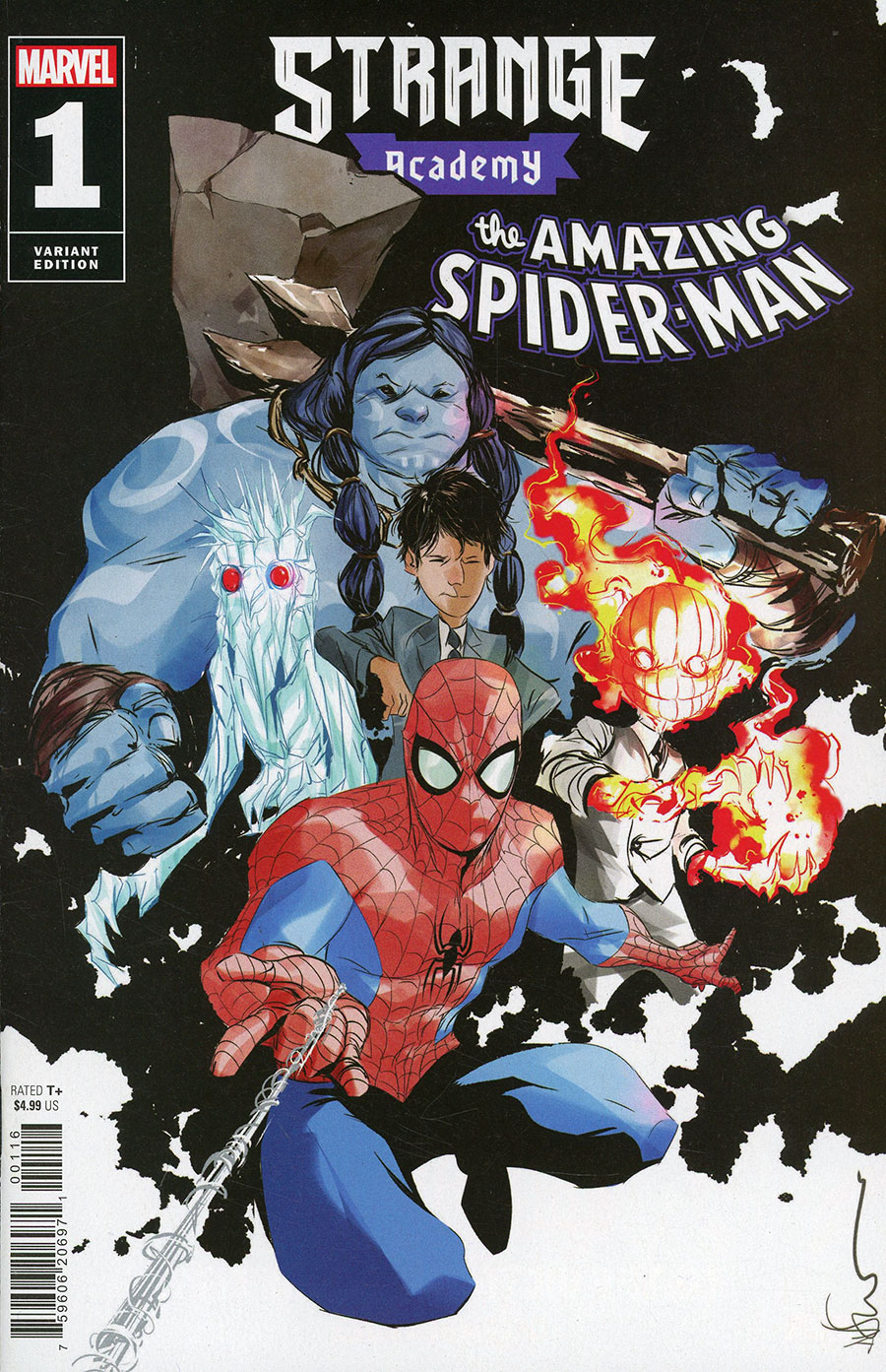 Strange Academy Amazing Spider-Man #1 (One Shot) Cover C Incentive Dustin Nguyen Variant Cover