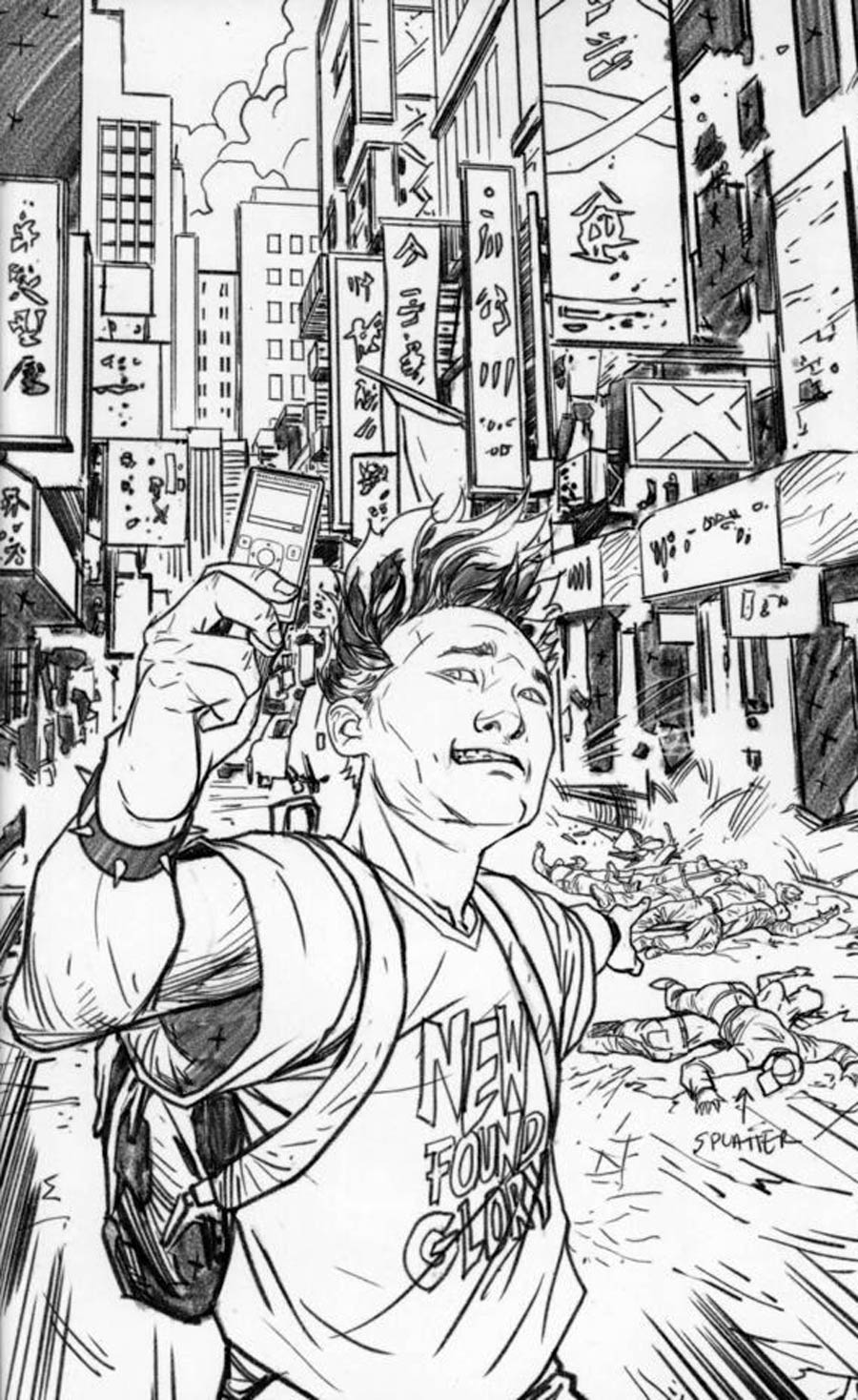 Almost Dead #2 Cover D Incentive Ryan Benjamin Sketch Cover