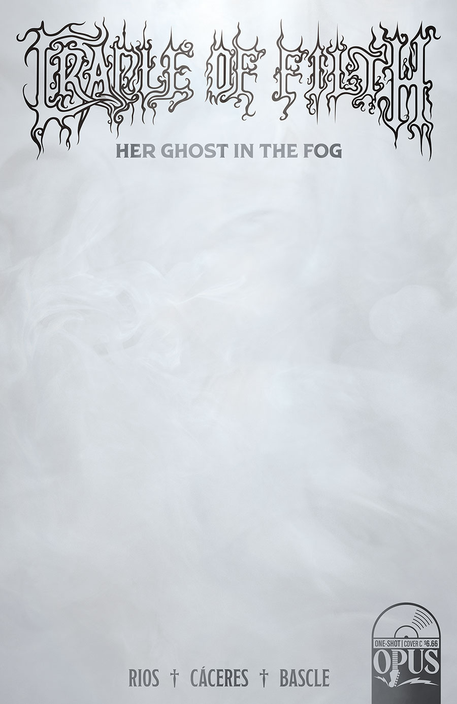 Cradle Of Filth Her Ghost In The Fog #1 (One Shot) Cover C Variant Blank Cover - RESOLICITED