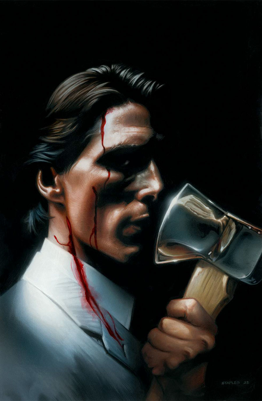 American Psycho #1 Cover H Incentive Greg Staples Virgin Cover