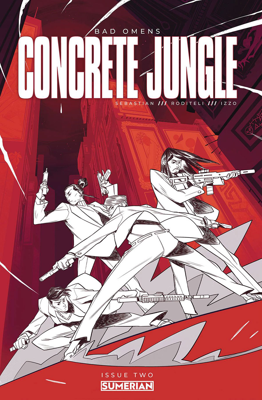 Bad Omens Concrete Jungle #2 Cover D Incentive Riccardo Robaldo Variant Cover