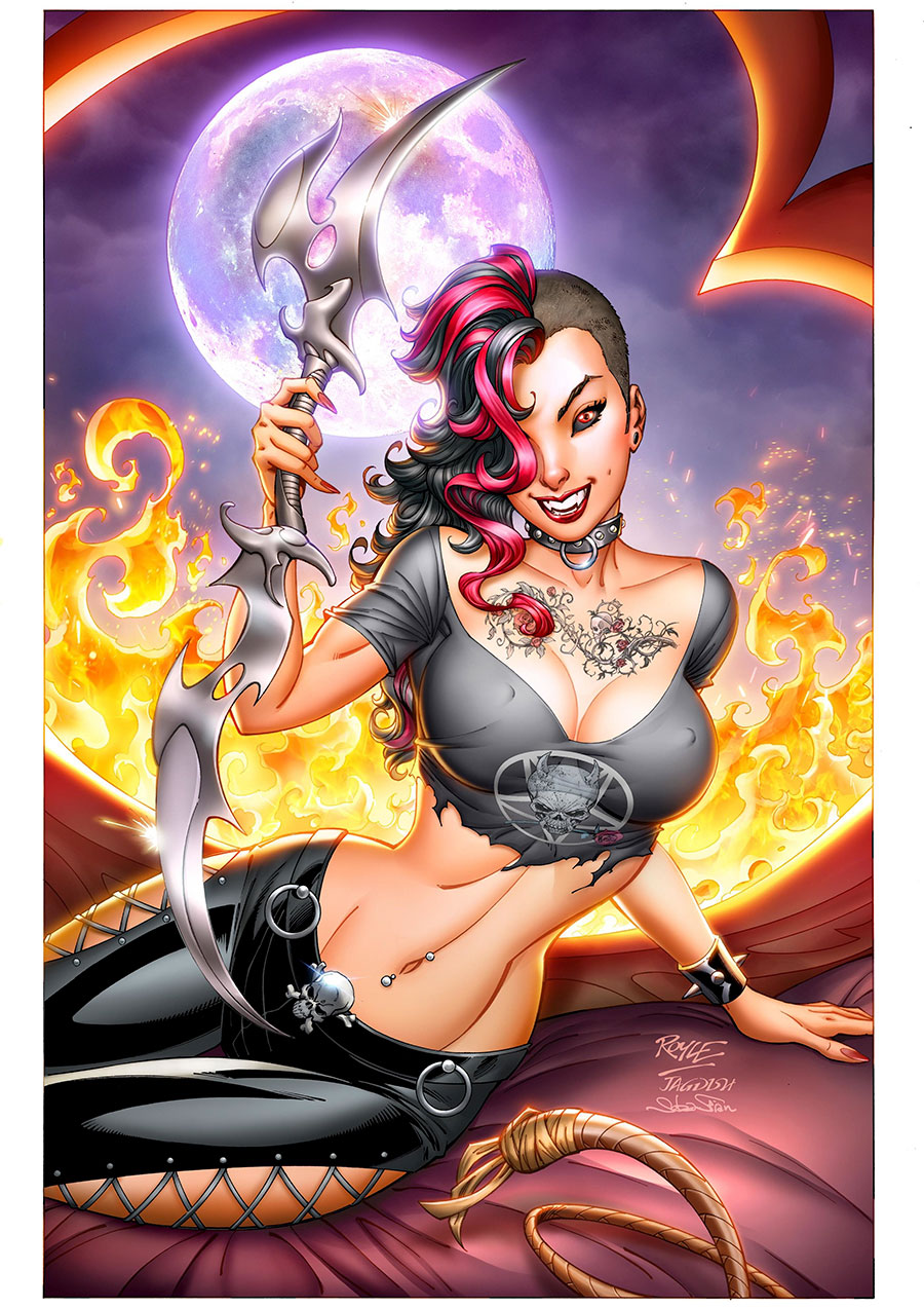 Grimm Fairy Tales Vol 2 #76 Cover F John Royle Hellchild Regular Retailer Variant Cover