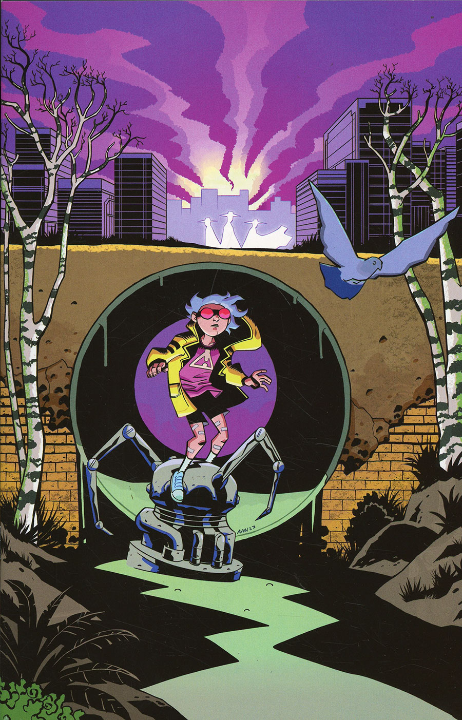 Oddly Pedestrian Life Of Christopher Chaos #5 Cover C Incentive Michael Avon Oeming Variant Cover