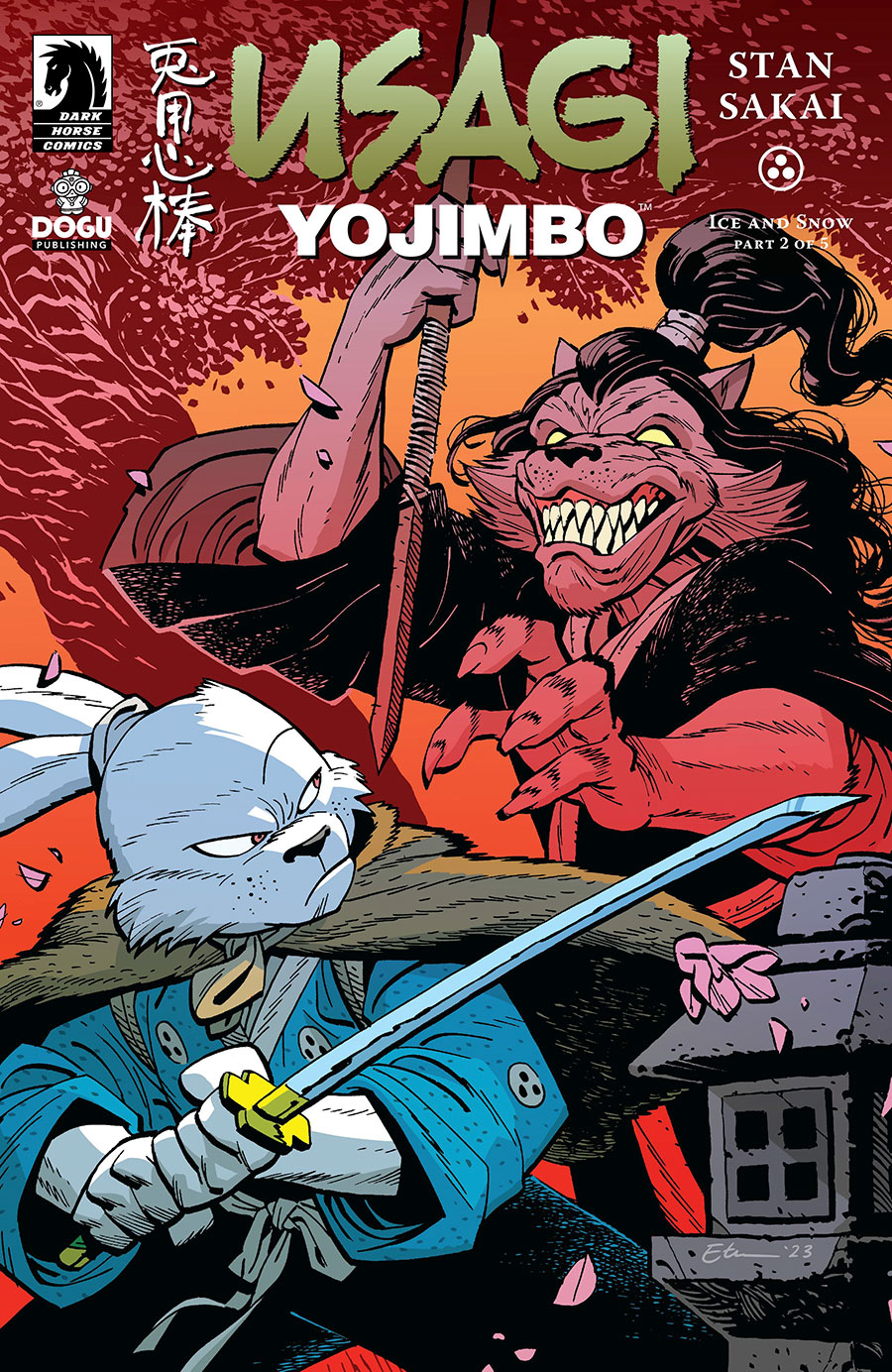 Usagi Yojimbo Ice & Snow #2 Cover C Incentive Ethan Young Variant Cover