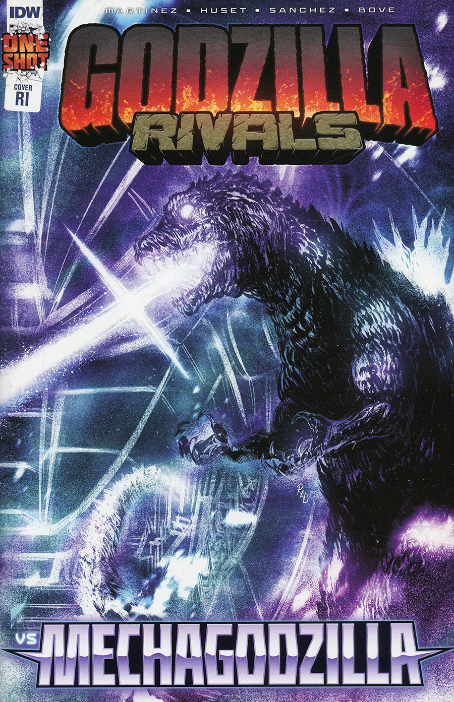 Godzilla Rivals vs Mechagodzilla #1 (One Shot) Cover C Incentive RAD Variant Cover