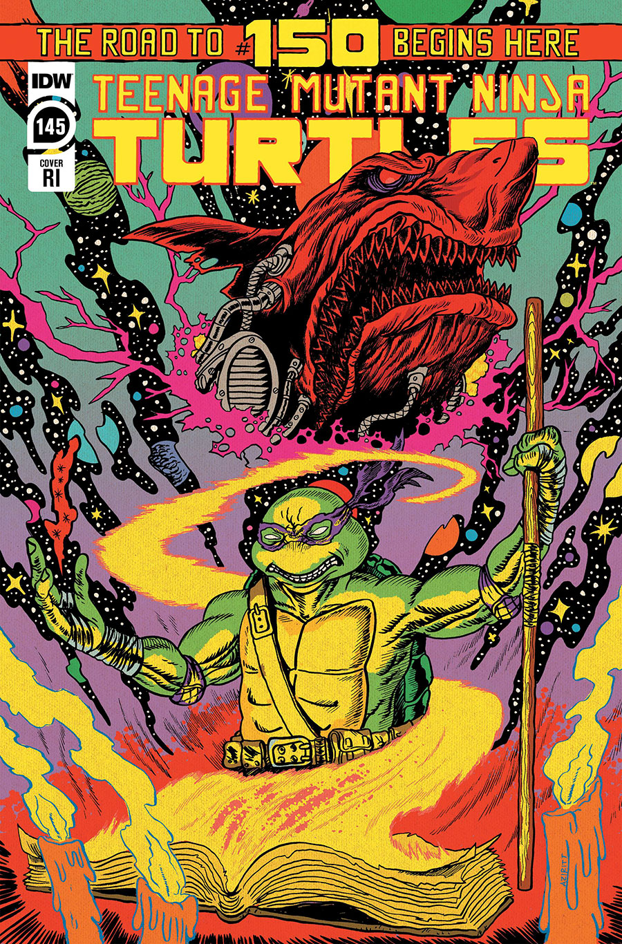 Teenage Mutant Ninja Turtles Vol 5 #145 Cover D Incentive Alexis Ziritt Variant Cover