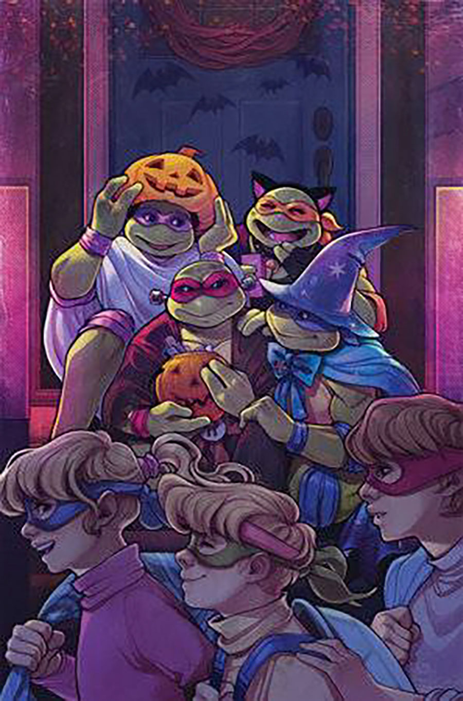 Teenage Mutant Ninja Turtles Saturday Morning Adventures Halloween Special #1 (One Shot) Cover F Incentive Elizabeth Beals Virgin Variant Cover