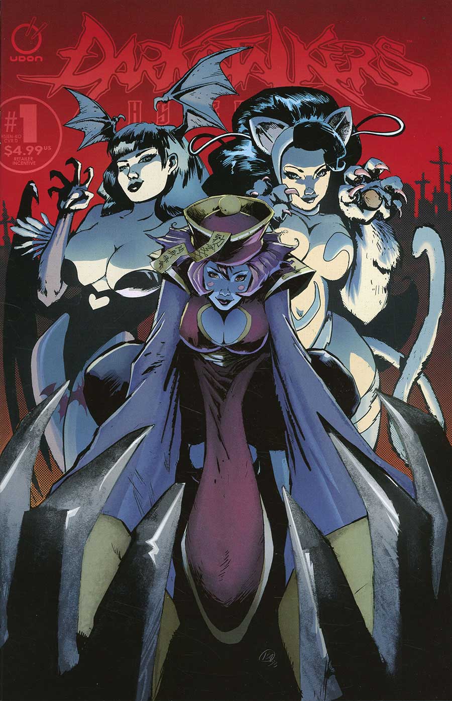 Darkstalkers Hsien-Ko #1 (One Shot) Cover D Incentive Jason Shawn Alexander Variant Cover