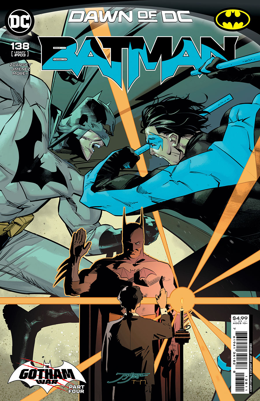 Batman Vol 3 #138 Cover A Regular Jorge Jimenez Cover (The Gotham War Part 4)