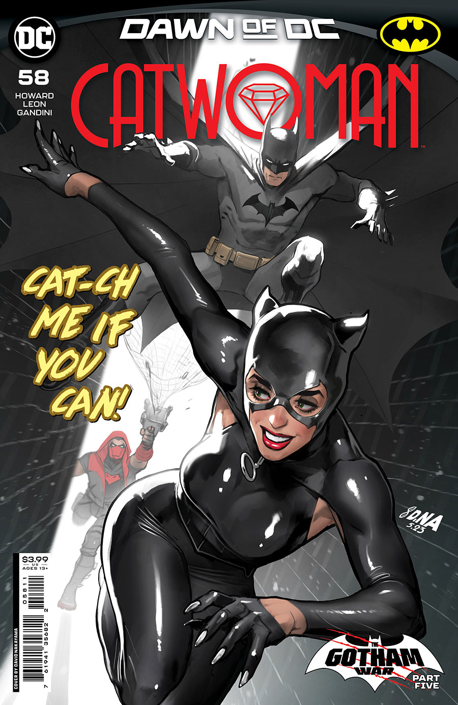Catwoman Vol 5 #58 Cover A Regular David Nakayama Cover (The Gotham War Part 5)