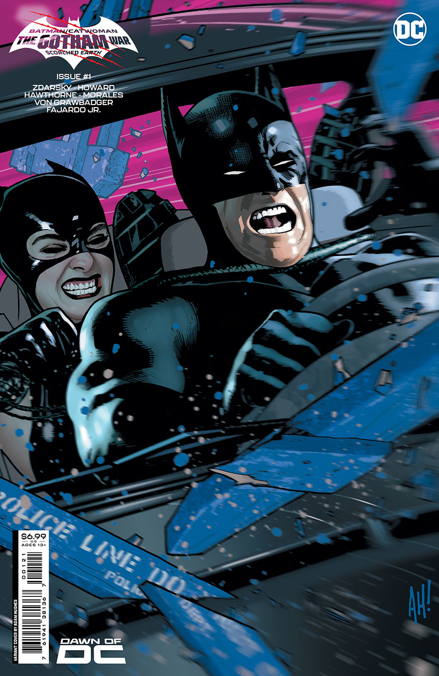 Batman Catwoman The Gotham War Scorched Earth #1 (One Shot) Cover B Variant Adam Hughes Card Stock Cover (The Gotham War Part 6)