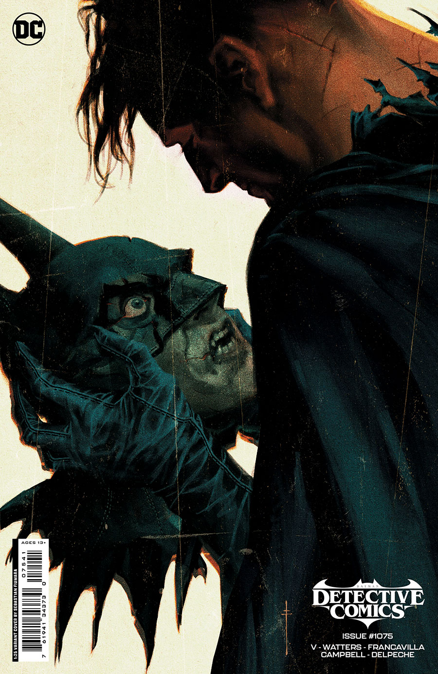 Detective Comics Vol 2 #1075 Cover D Incentive Sebastian Fiumara Card Stock Variant Cover
