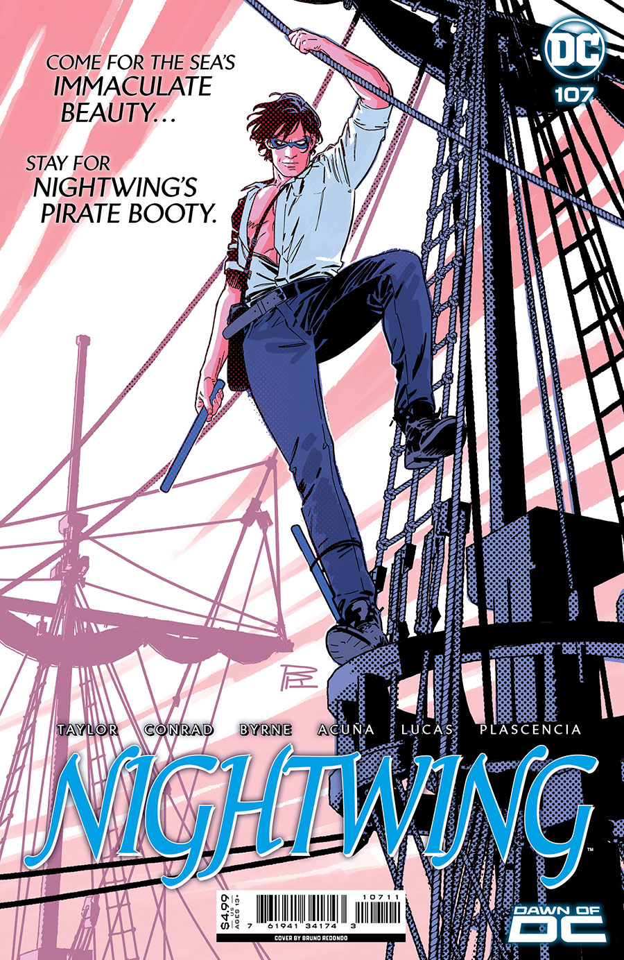 Nightwing Vol 4 #107 Cover A Regular Bruno Redondo Cover