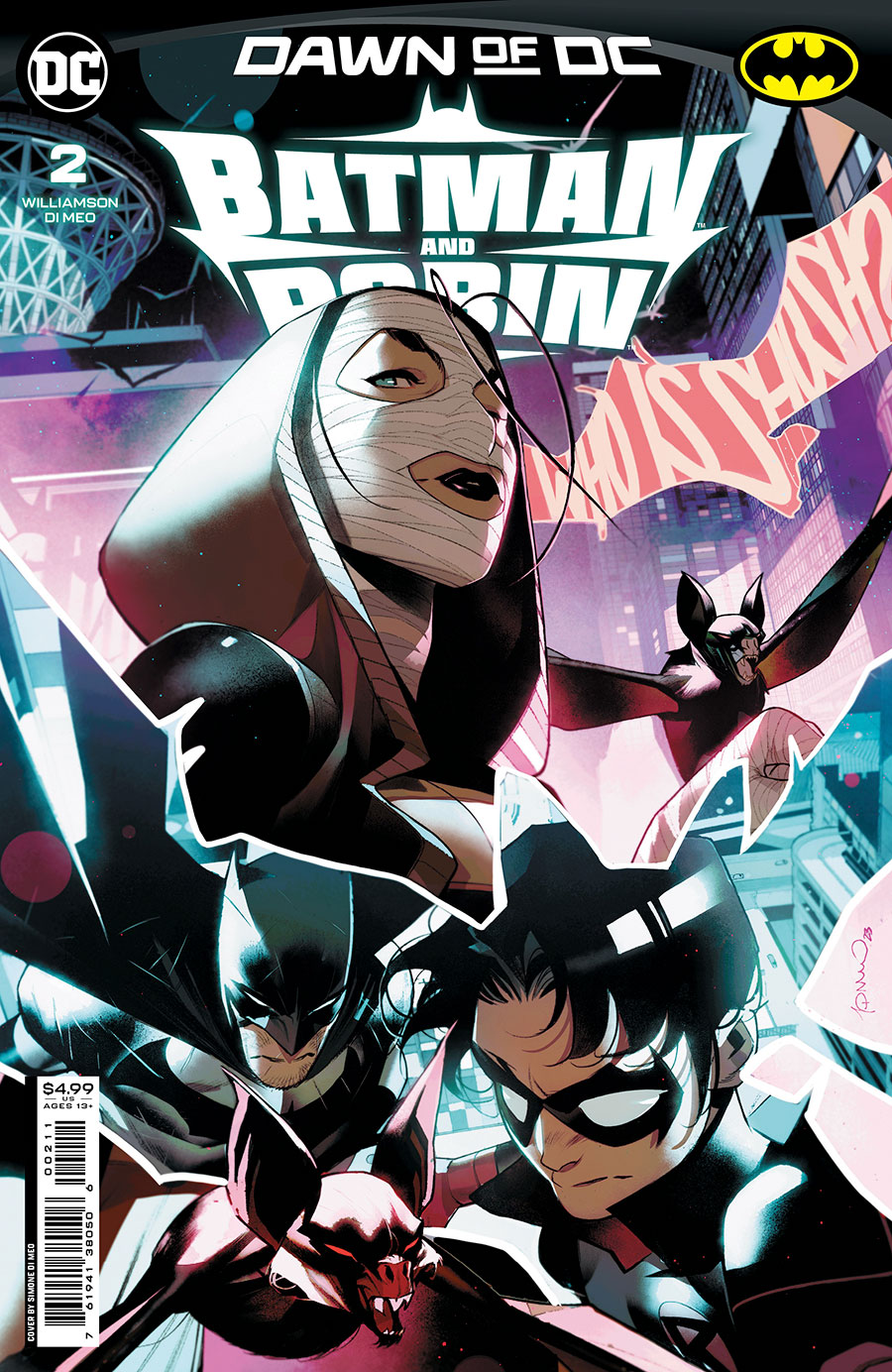 Batman And Robin Vol 3 #2 Cover A Regular Simone Di Meo Cover