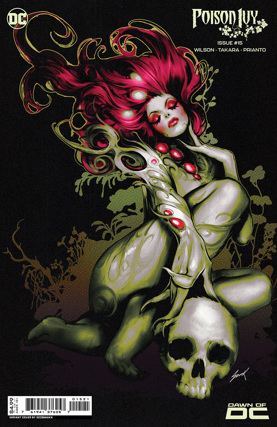 Poison Ivy #15 Cover C Variant Sozomaika Card Stock Cover