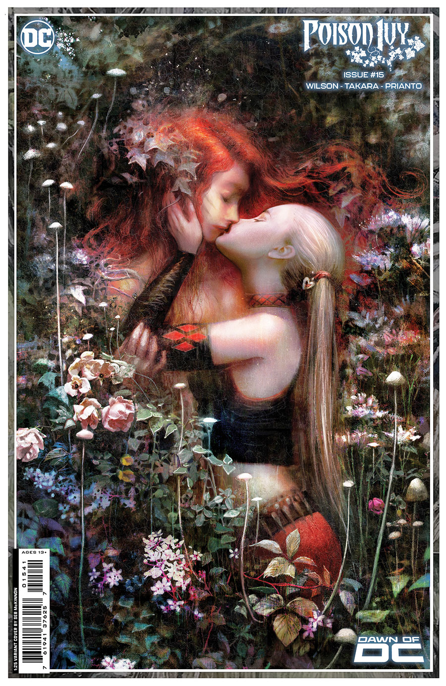 Poison Ivy #15 Cover E Incentive Seb McKinnon Card Stock Variant Cover