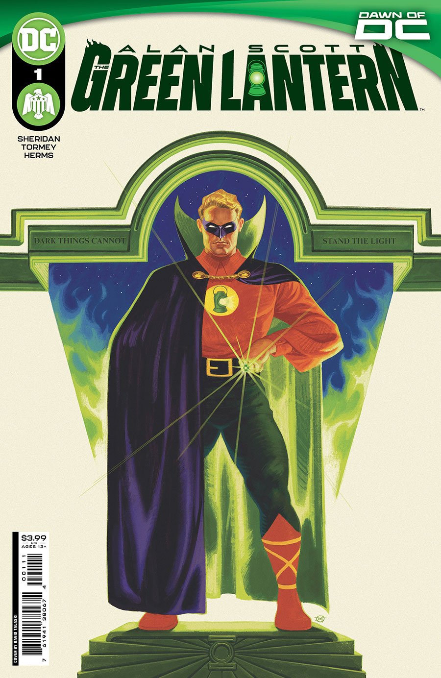 Alan Scott The Green Lantern #1 Cover A Regular David Talaski Cover