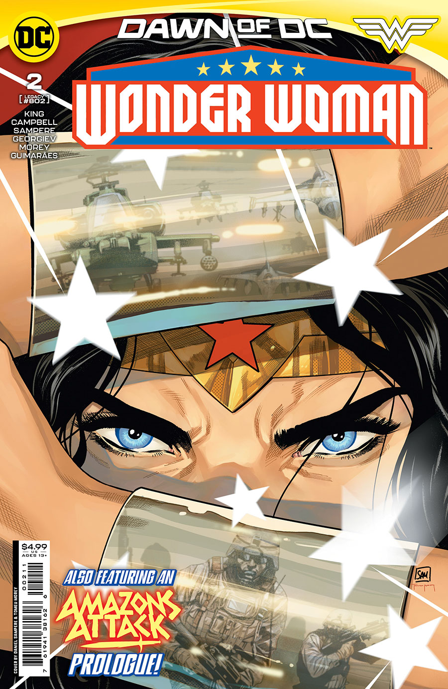 Wonder Woman Vol 6 #2 Cover A Regular Daniel Sampere Cover
