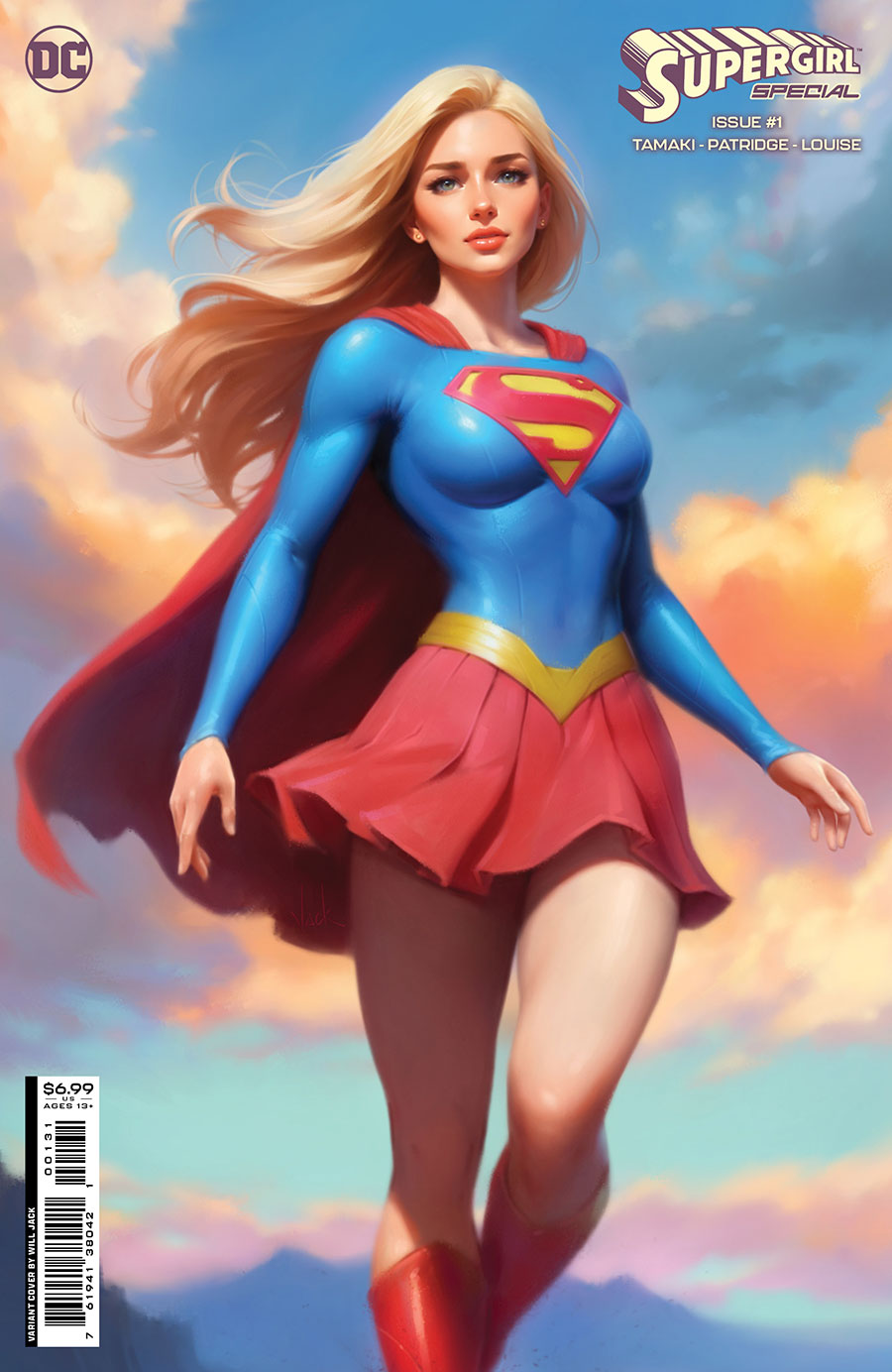 Supergirl Special #1 (One Shot) Cover C Variant Will Jack Card Stock Cover