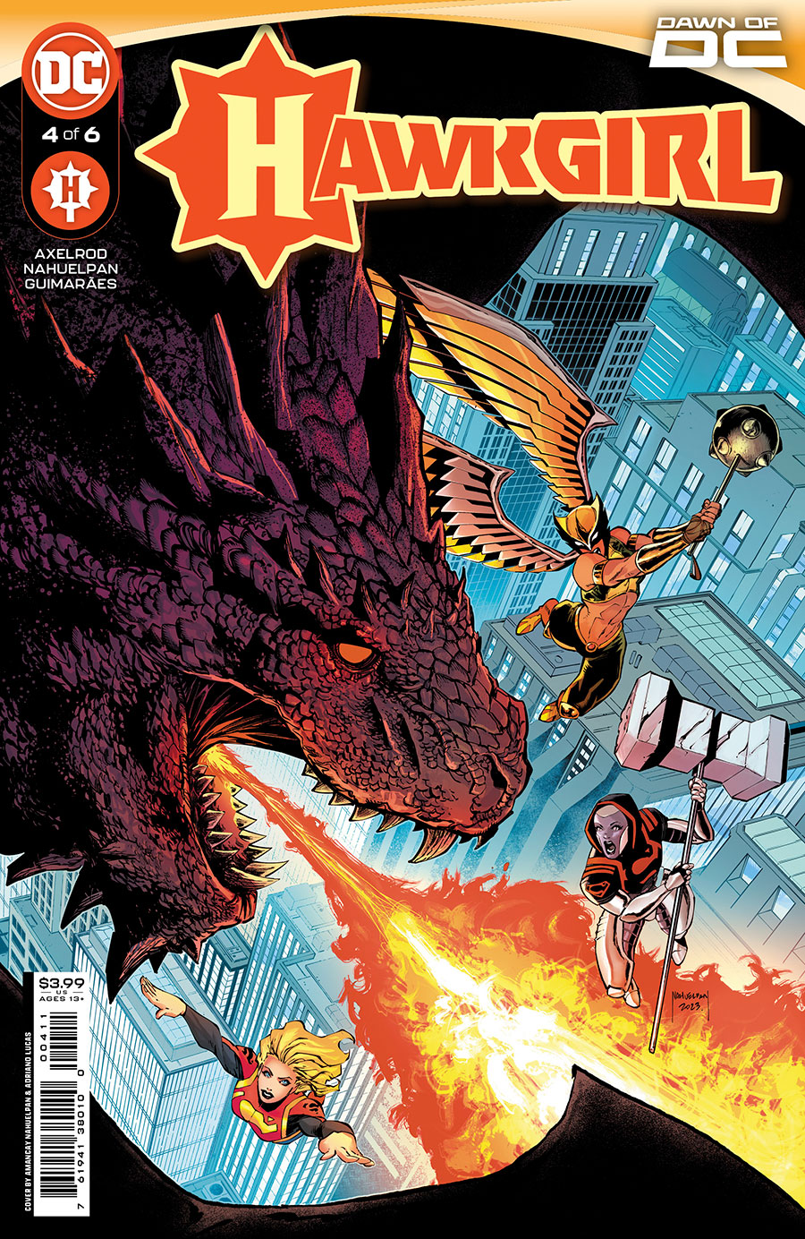 Hawkgirl Vol 2 #4 Cover A Regular Amancay Nahuelpan Cover