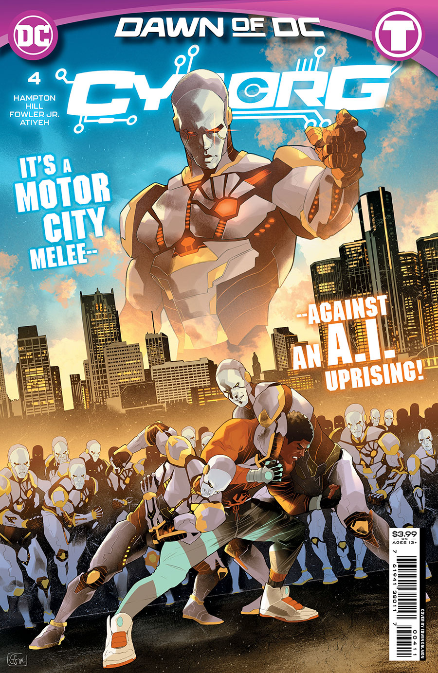 Cyborg Vol 3 #4 Cover A Regular Edwin Galmon Cover