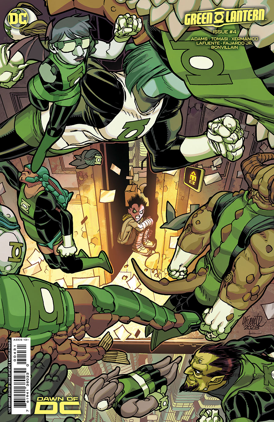 Green Lantern Vol 8 #4 Cover D Incentive David Lafuente Card Stock Variant Cover
