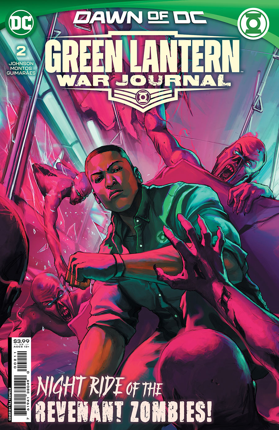 Green Lantern War Journal #2 Cover A Regular Taj Tenfold Cover