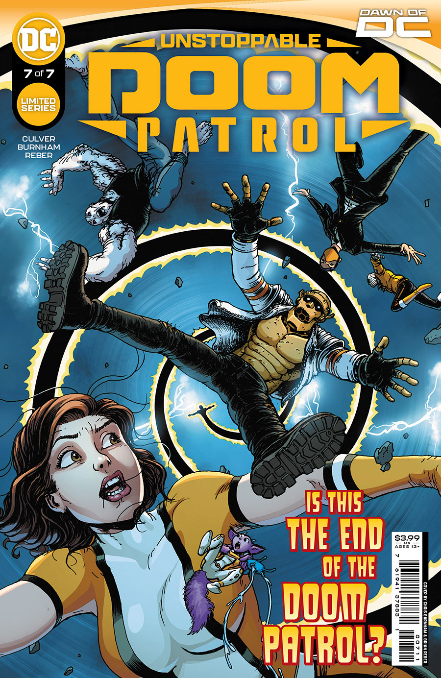 Unstoppable Doom Patrol #7 Cover A Regular Chris Burnham Cover