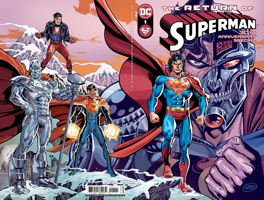 Return Of Superman 30th Anniversary Special #1 (One Shot) Cover A Regular Dan Jurgens Wraparound Cover
