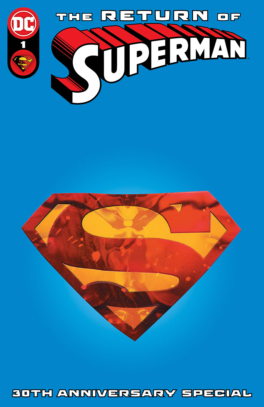 Return Of Superman 30th Anniversary Special #1 (One Shot) Cover B Variant John Giang Cyborg Superman Die-Cut Cover